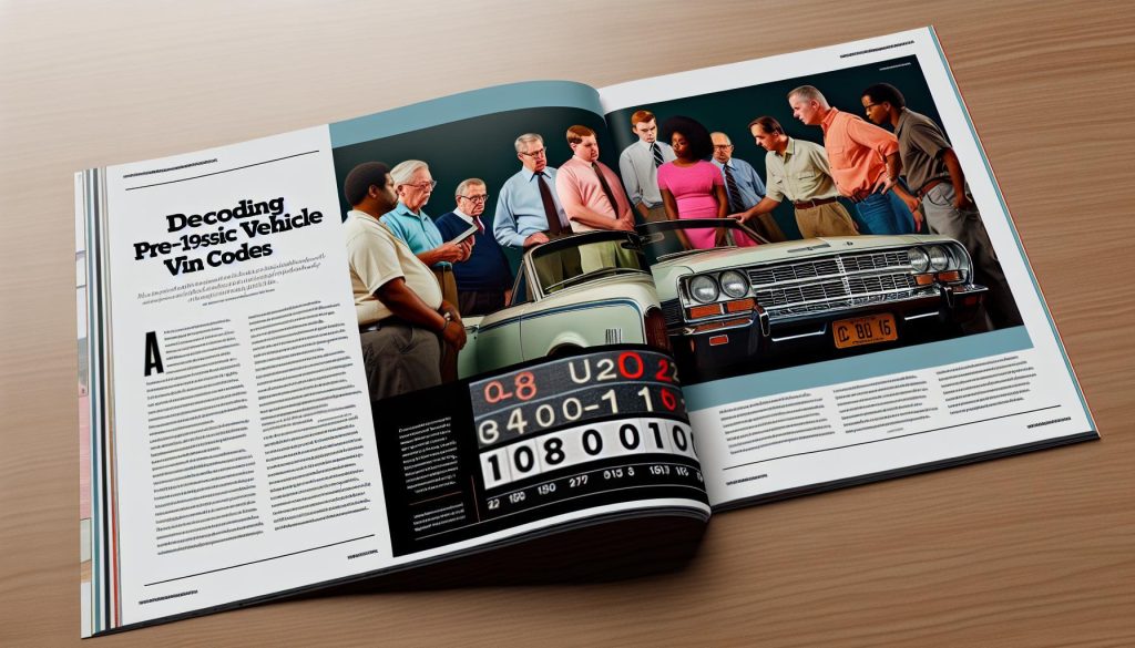 Old VIN Decoder: Decode Pre-1981 Classic Vehicle Codes 6 Old VIN Decoder: Decode Pre-1981 Classic Vehicle Codes