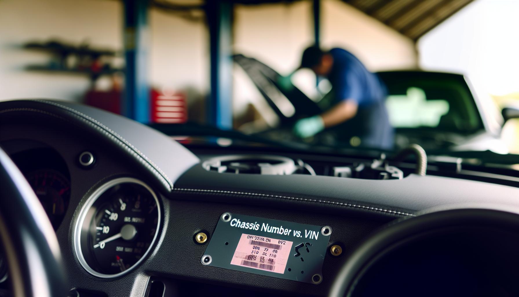 Chassis Number vs. VIN: Key Differences Explained