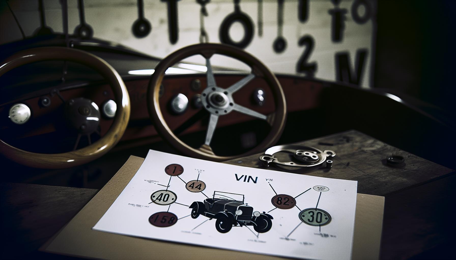 Common Symbols and Their Meanings in Vintage VINs