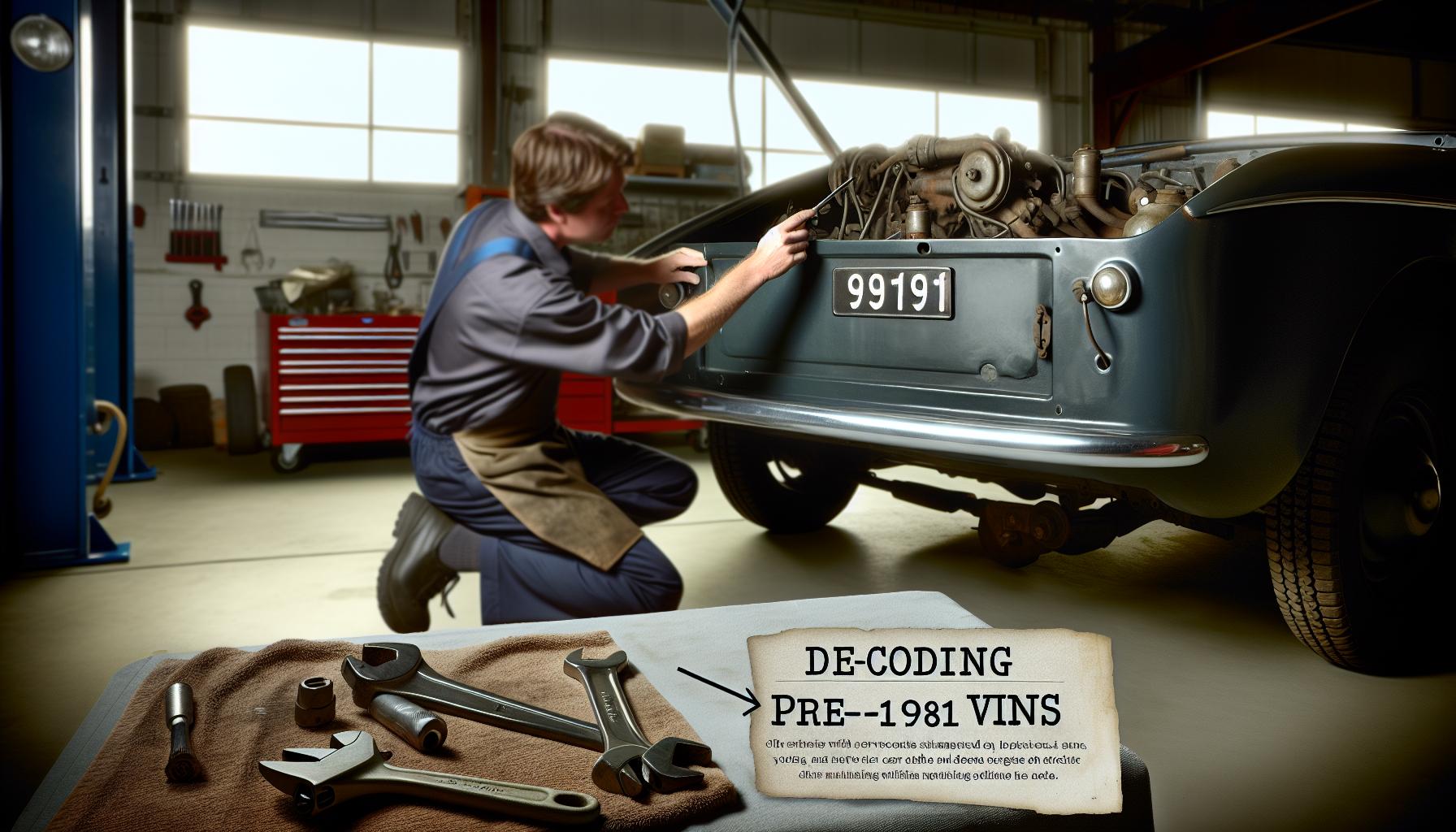 Decoding Pre-1981 VINs: Step-by-Step Guide