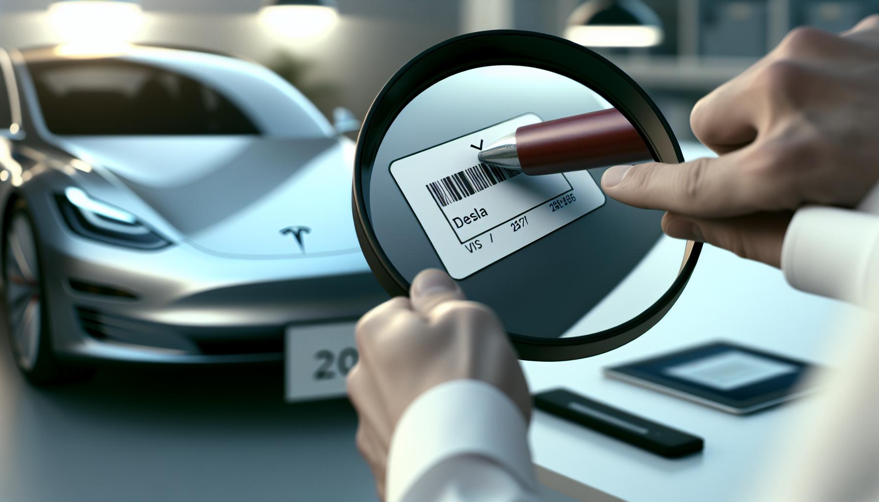 Decoding Tesla Specifications Through VIN