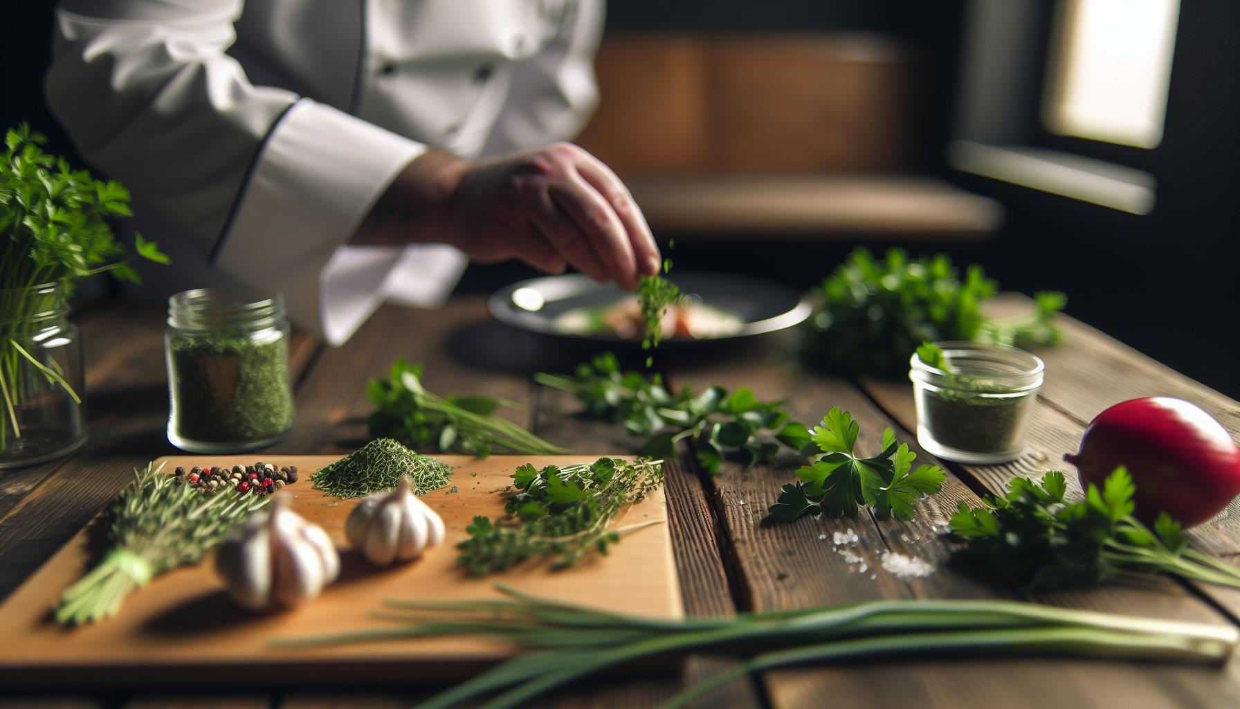 Enhancing Your Dish with Aromatics and Herbs