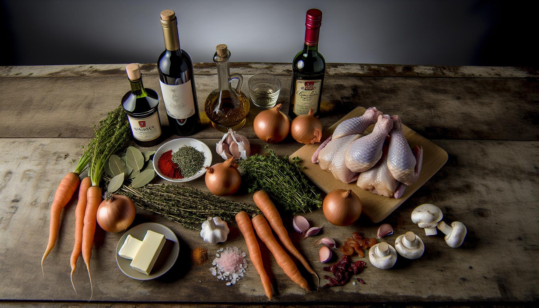 The Essential Ingredients for Authentic Coq Au Vin
