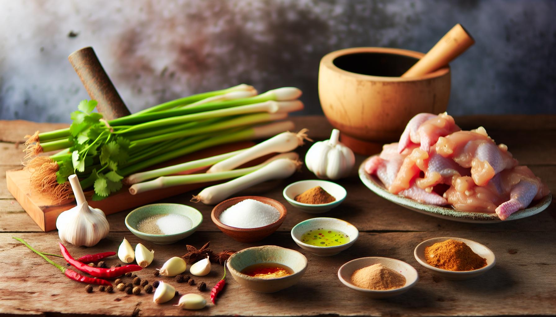Essential Ingredients for Authentic VIN Fried Chicken