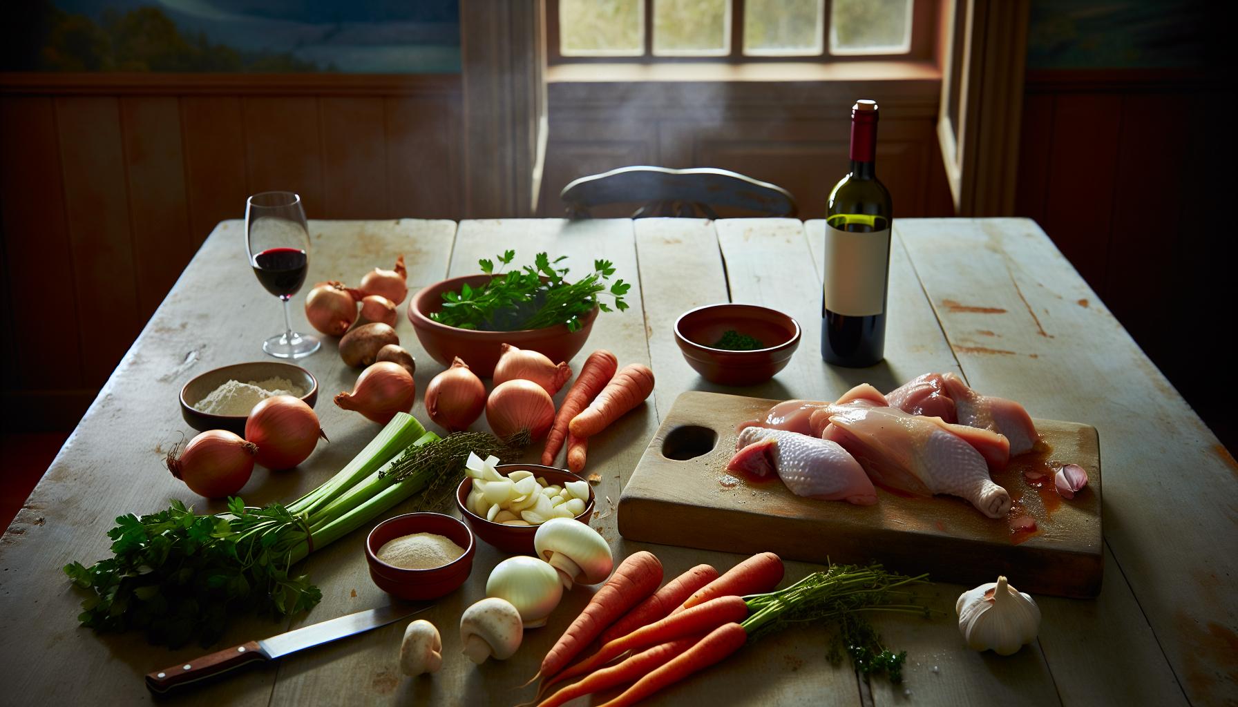Essential Ingredients for Coq au Vin Success