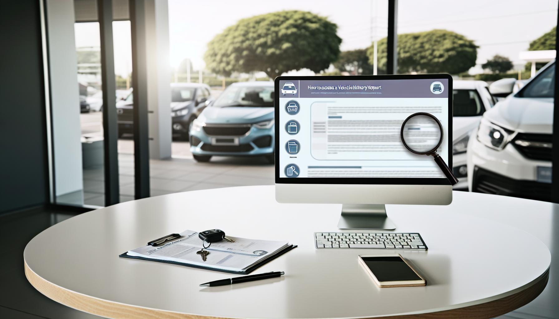 Vehicle History Report: Get Free Check Before You Buy 2 How to Access a Free Vehicle History Report