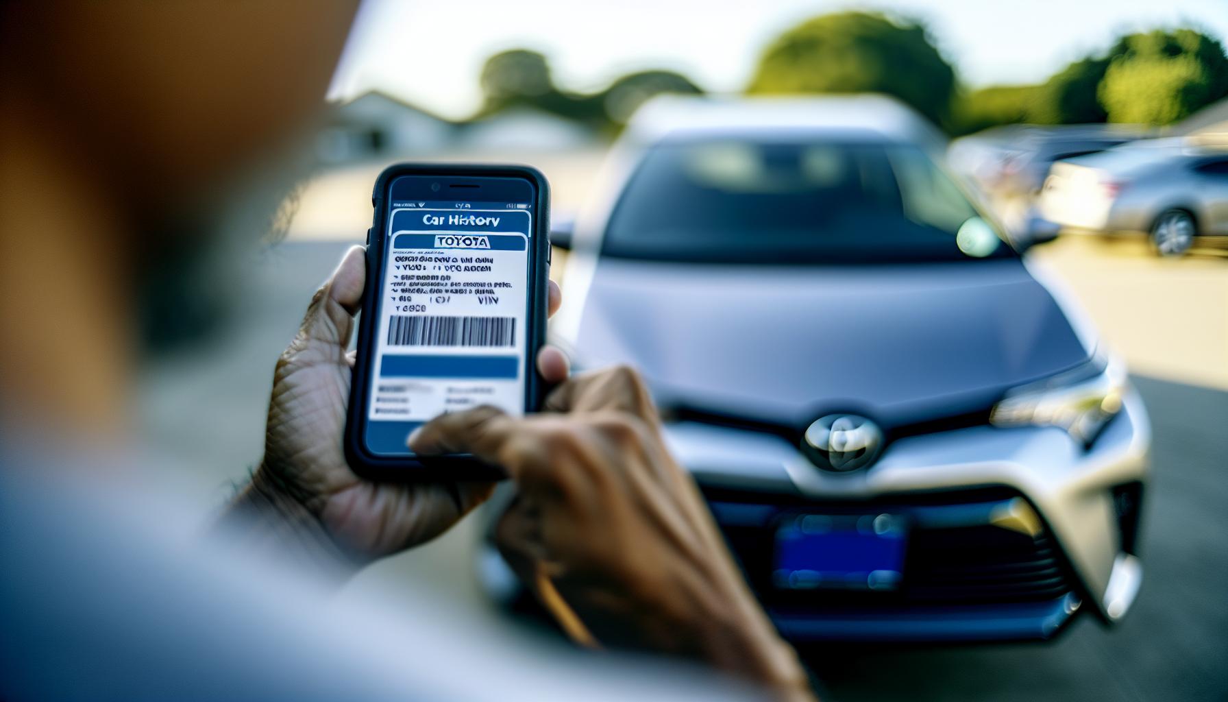 How to Check Your Toyota's History Using VIN