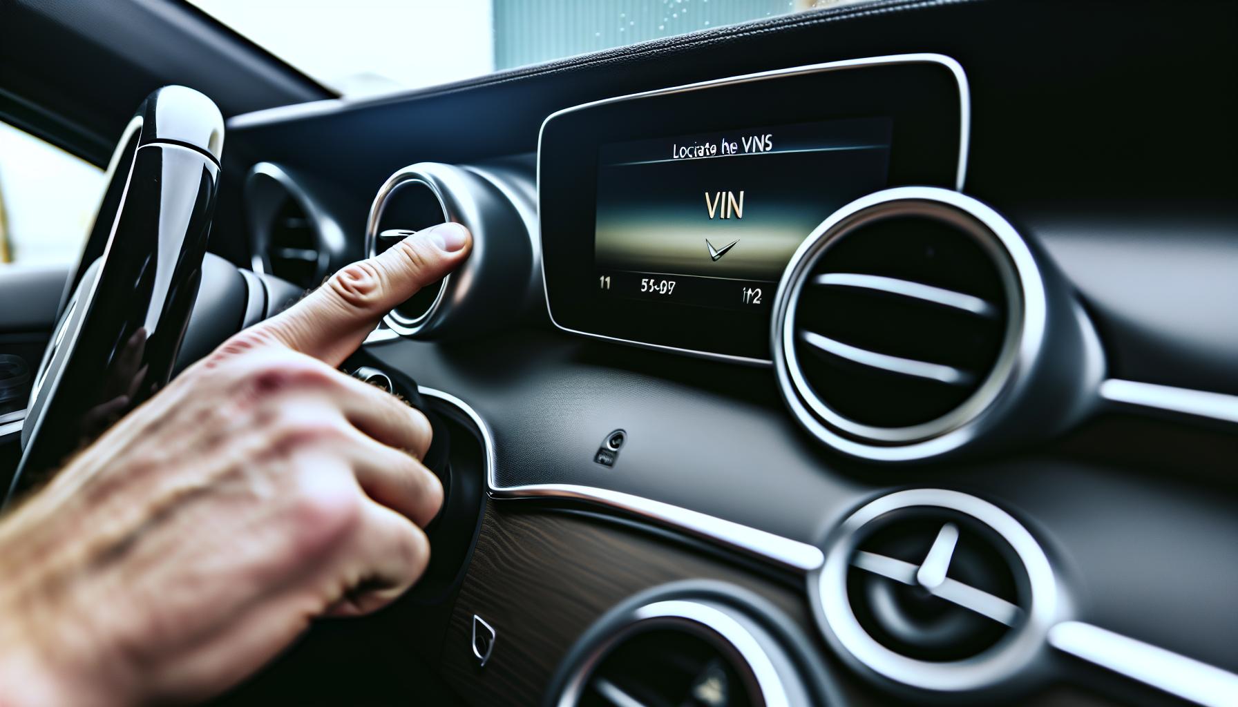How to Find Your VIN on a Mercedes