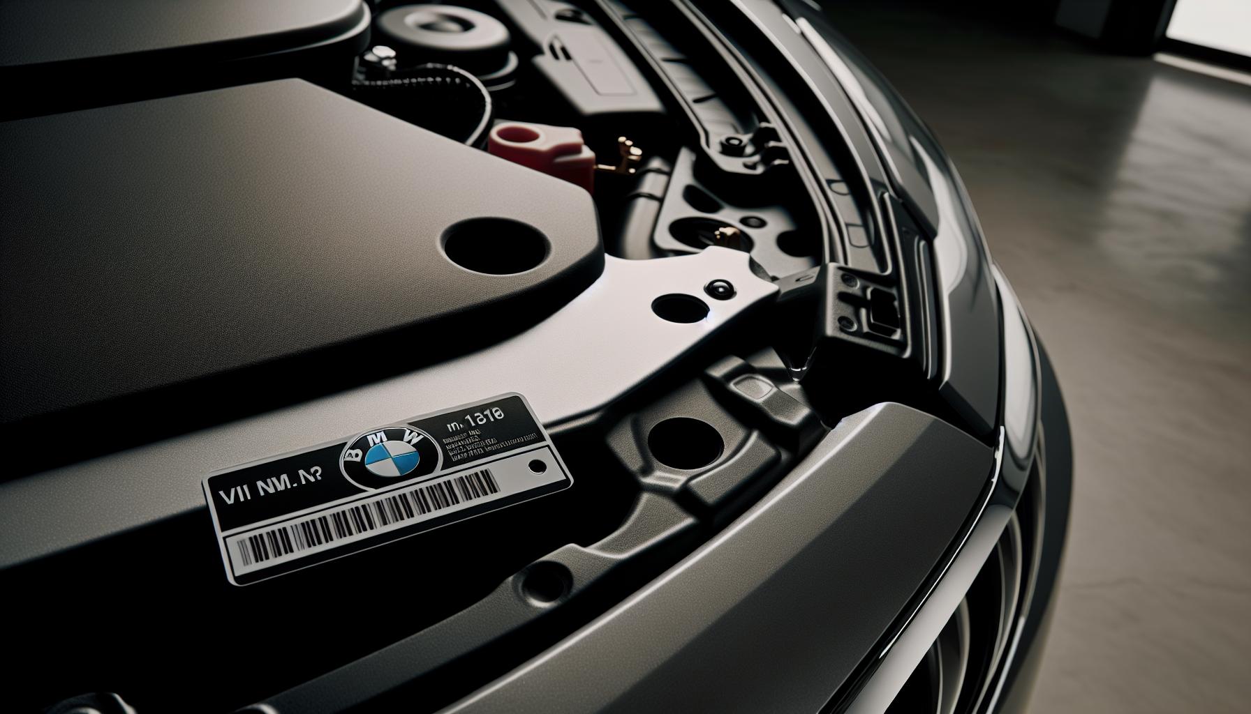 How to Locate Your BMW's VIN Number