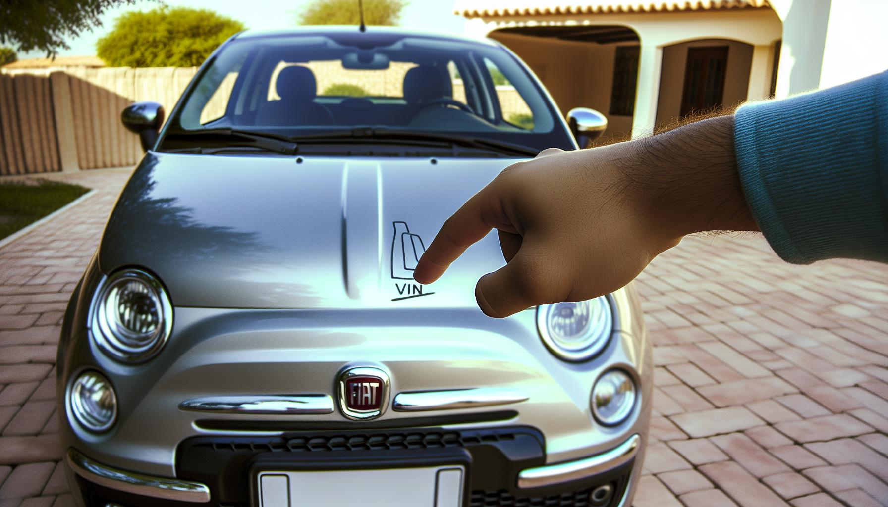 How to Locate Your Fiat's VIN Easily