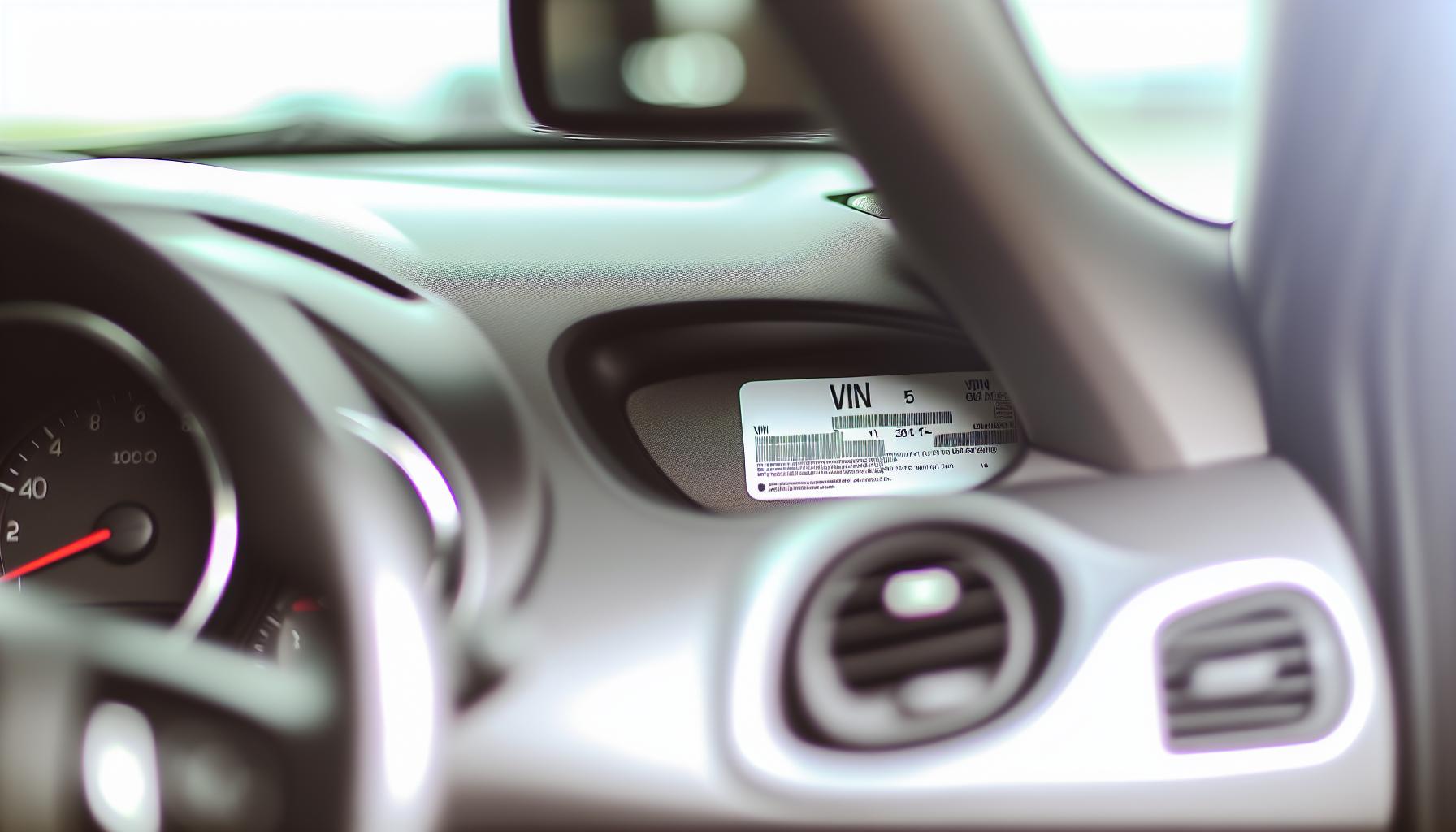 How to Locate Your Kia's VIN on the Vehicle