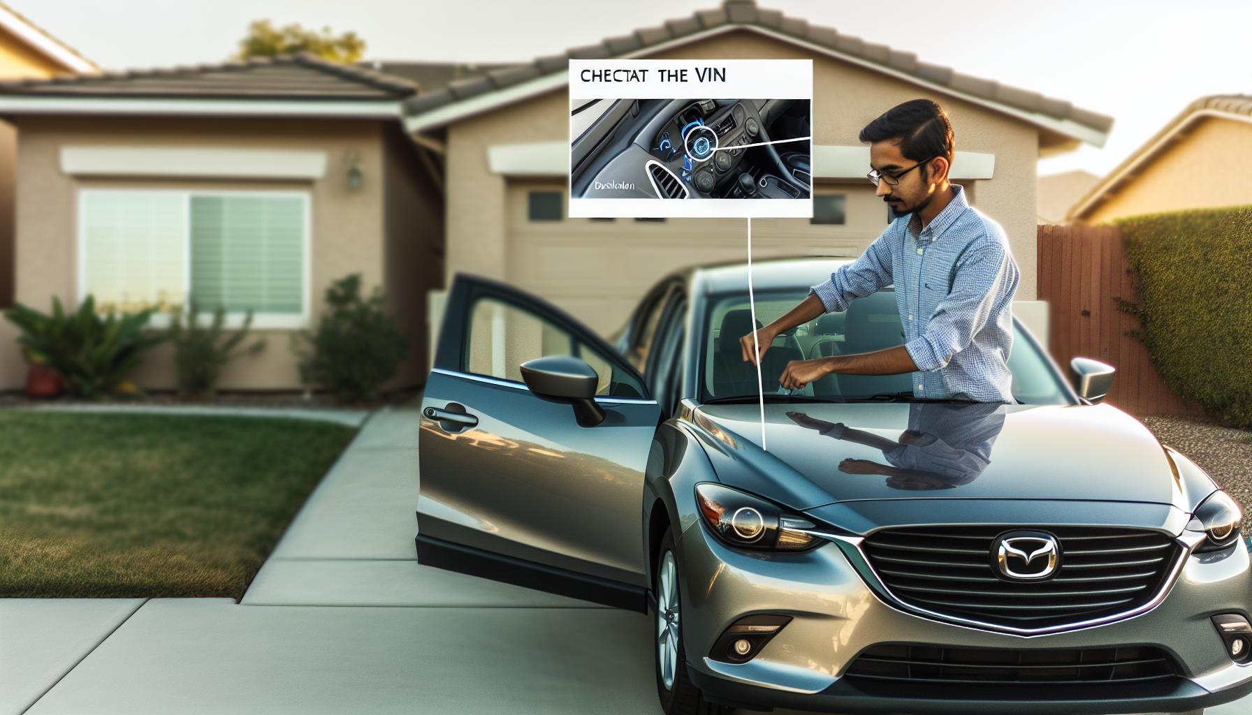 Mazda VIN Decoder: Decode Your Mazda's Features Instantly 1 How to Locate Your Mazda's VIN Easily