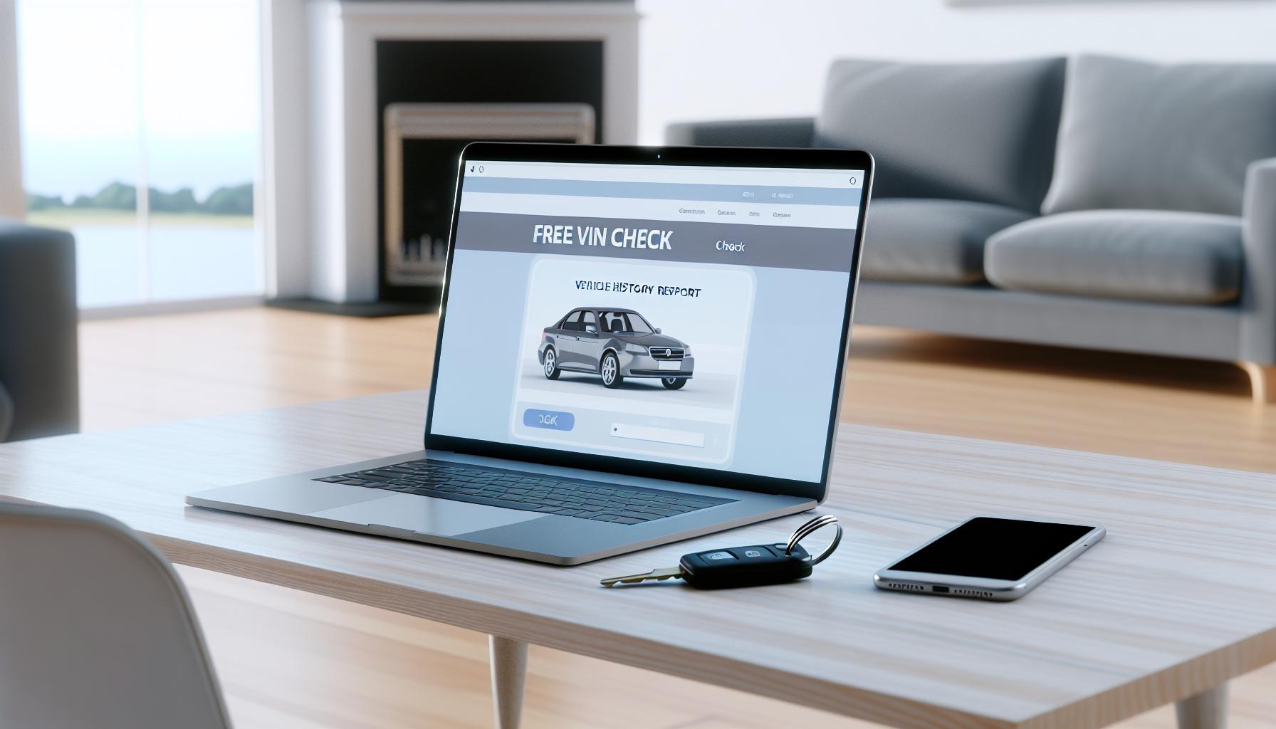 How to Perform a Free VIN Check Online