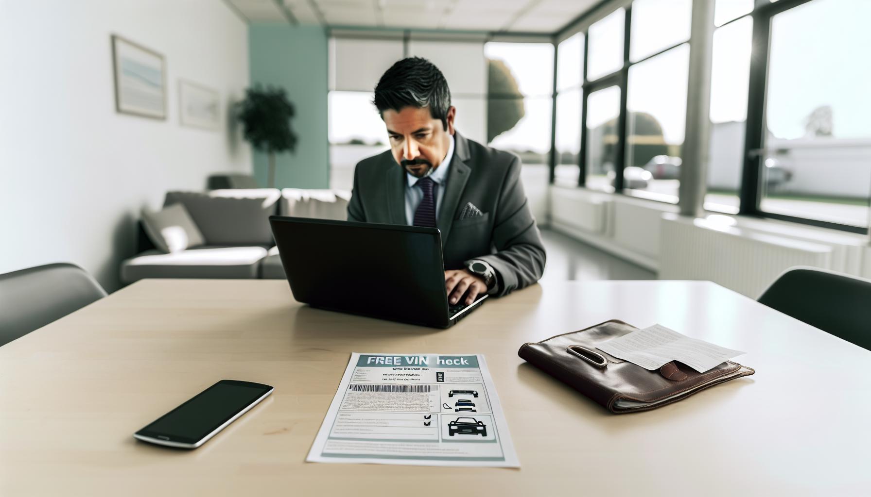 How to Perform a Free VIN Check in Minutes