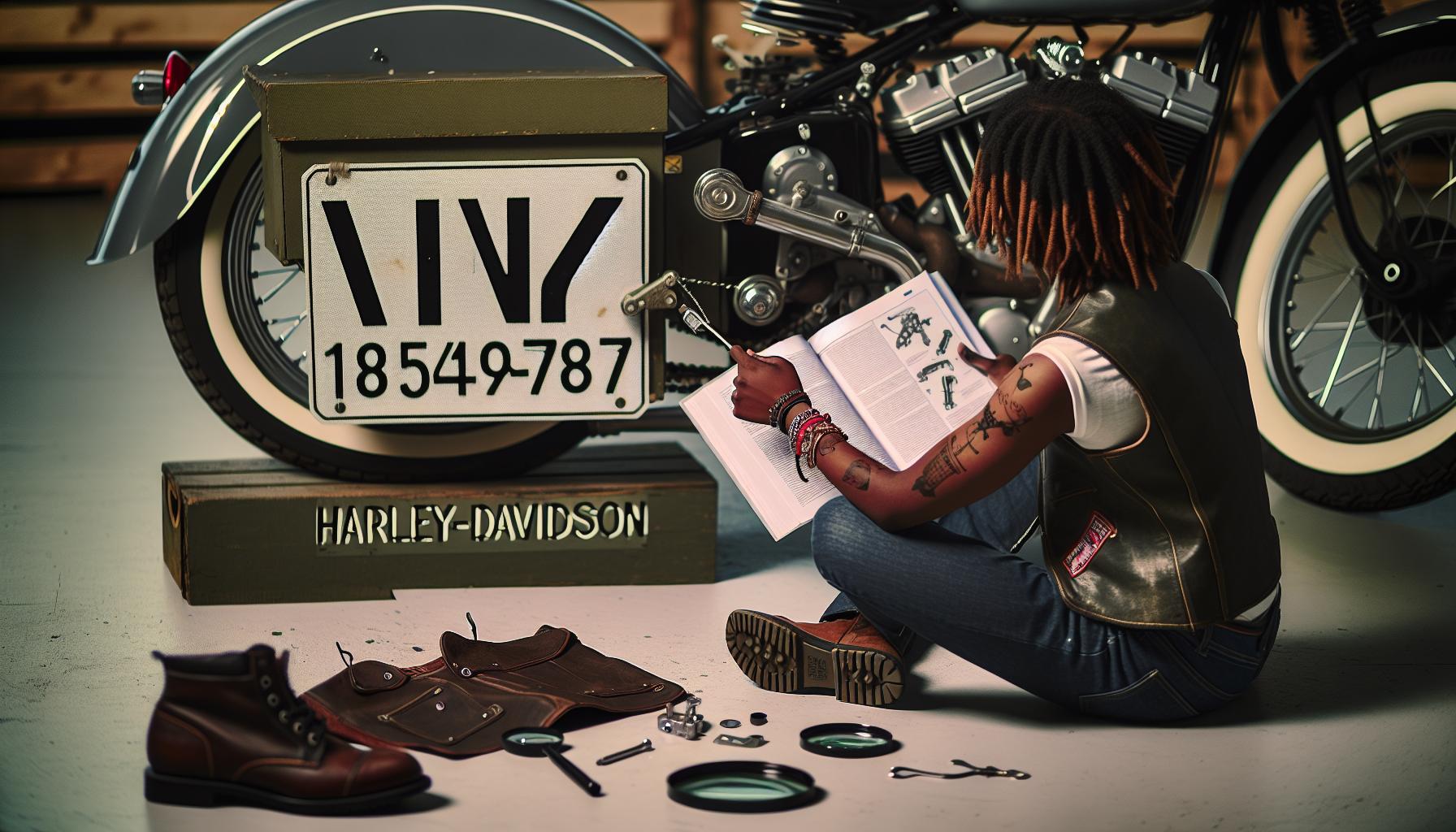 Harley VIN: Decode Your Motorcycle's Heritage & Value 1 Harley VIN: Decode Your Motorcycle's Heritage & Value