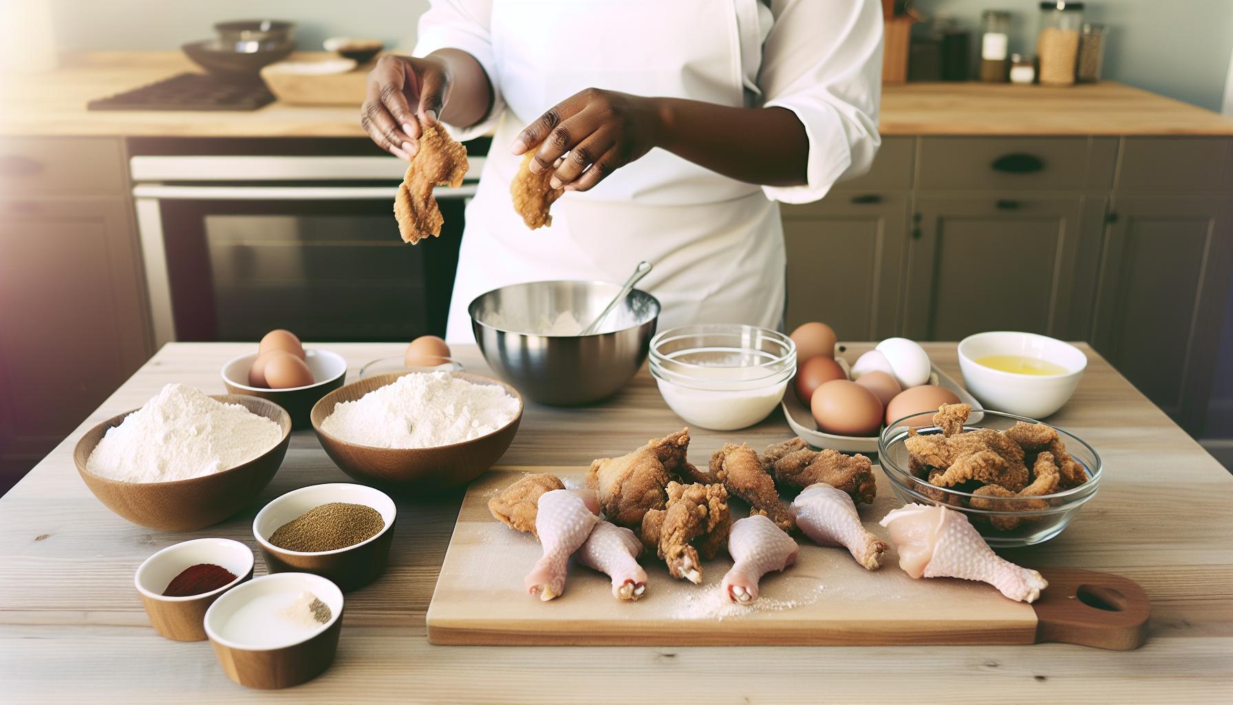 Step-by-Step Guide to Making VIN Fried Chicken