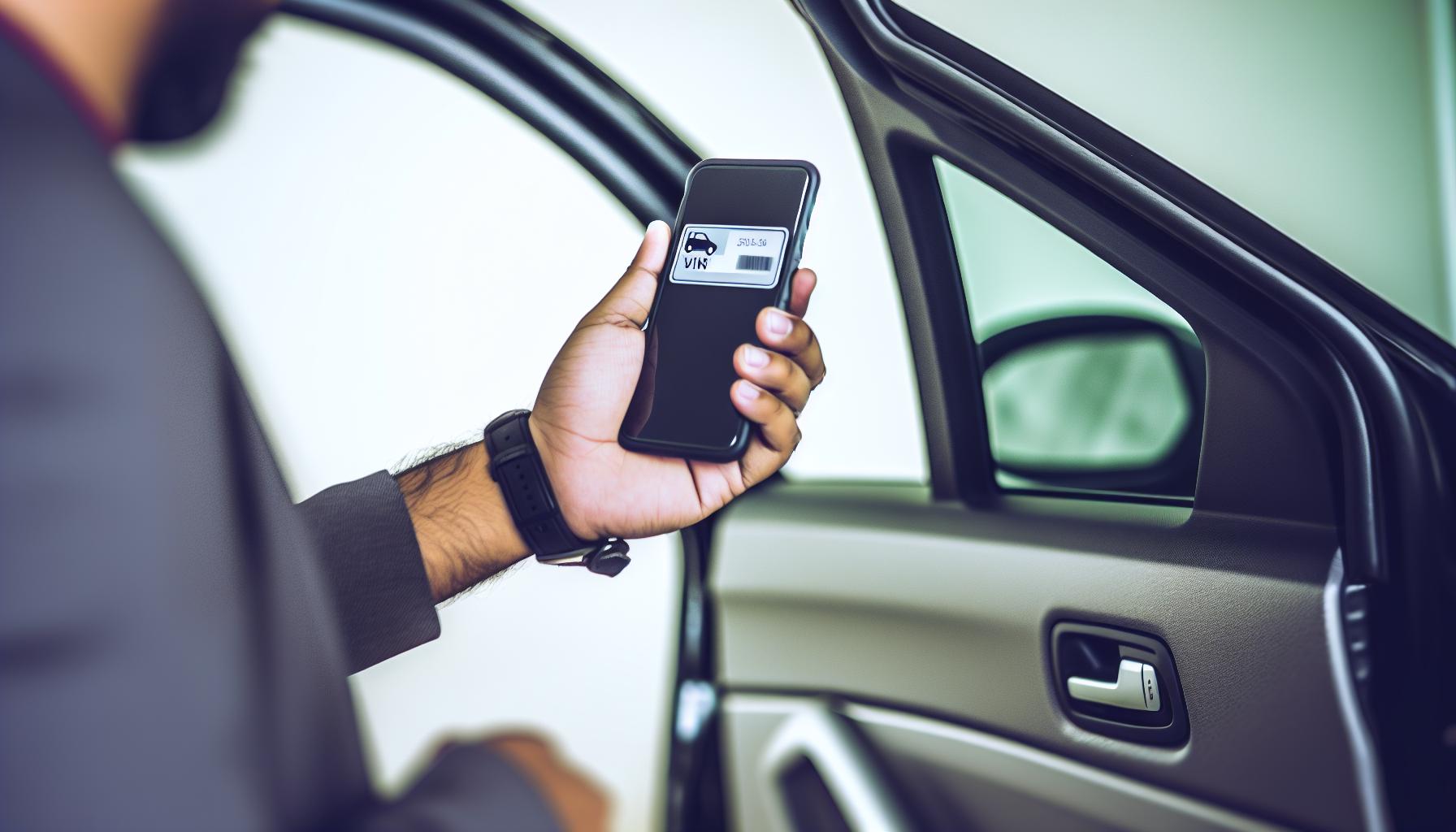 VIN Scanner: Scan & Decode Any Vehicle's VIN Using Your Phone 4 Step-by-Step Guide: Scanning Your VIN with Your Phone