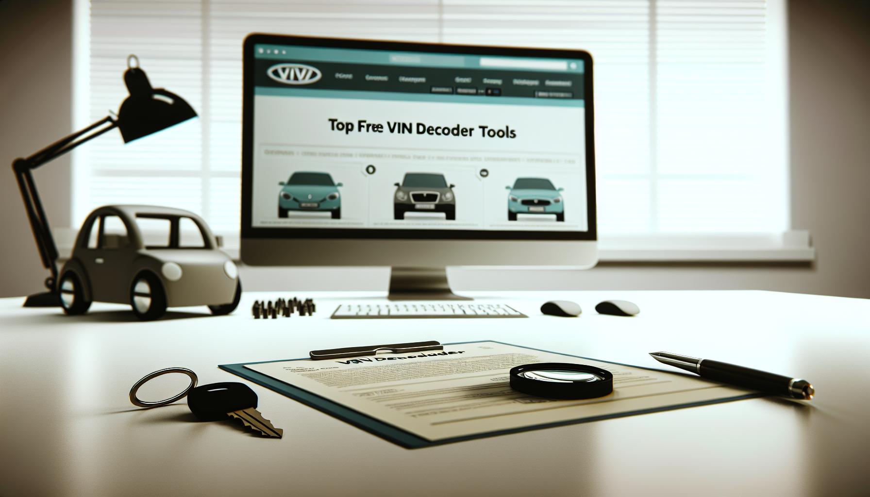 Top Free VIN Decoder Tools: A Comparison