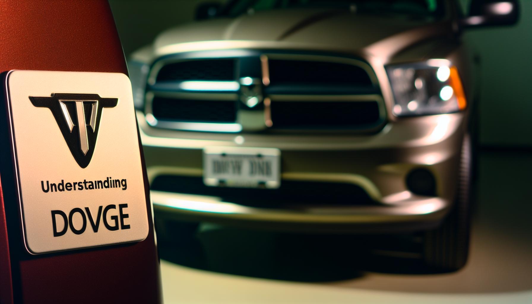 Understanding Dodge VINs: What They Reveal