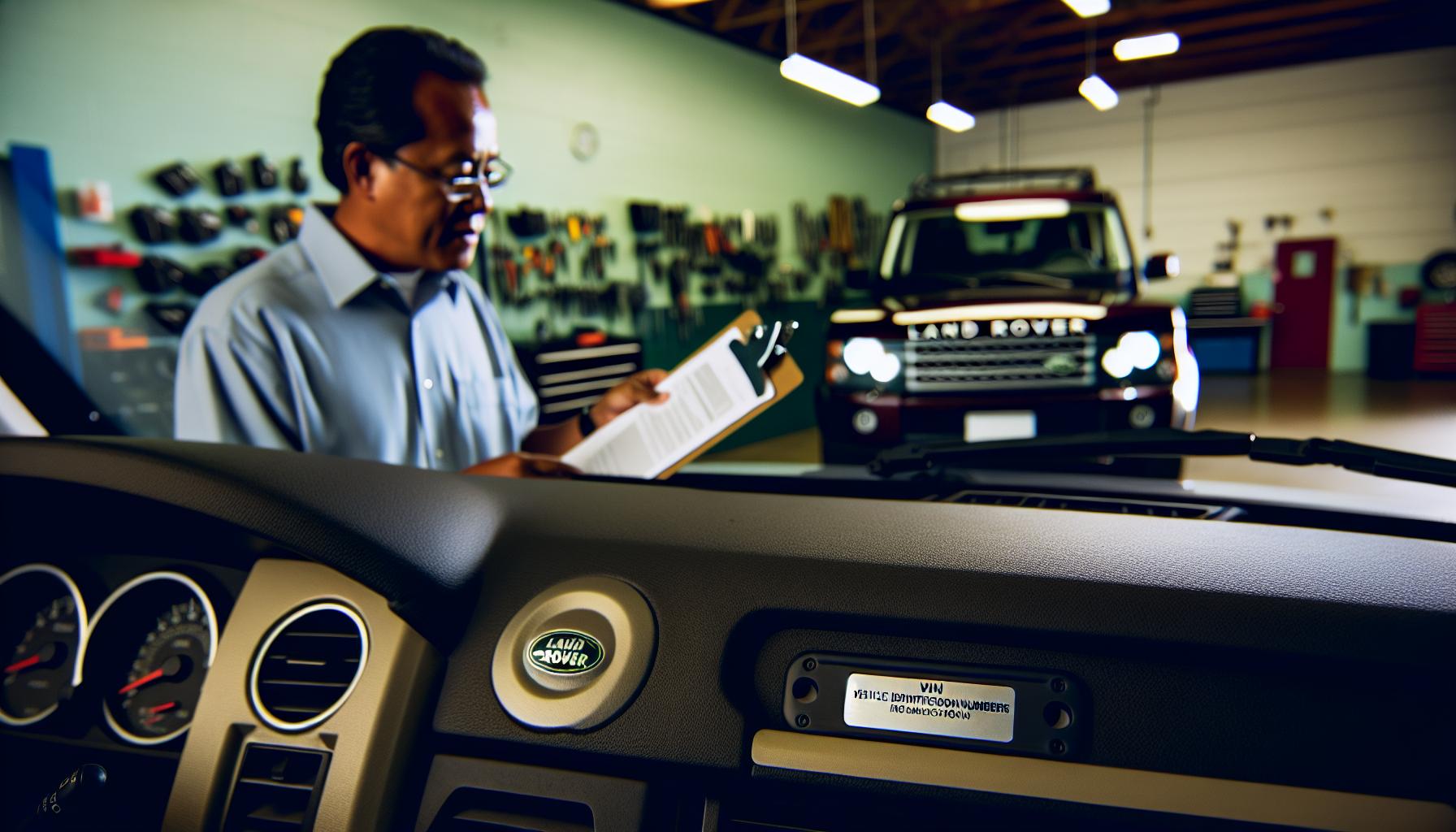 Understanding the Importance of VINs for Land Rover Owners