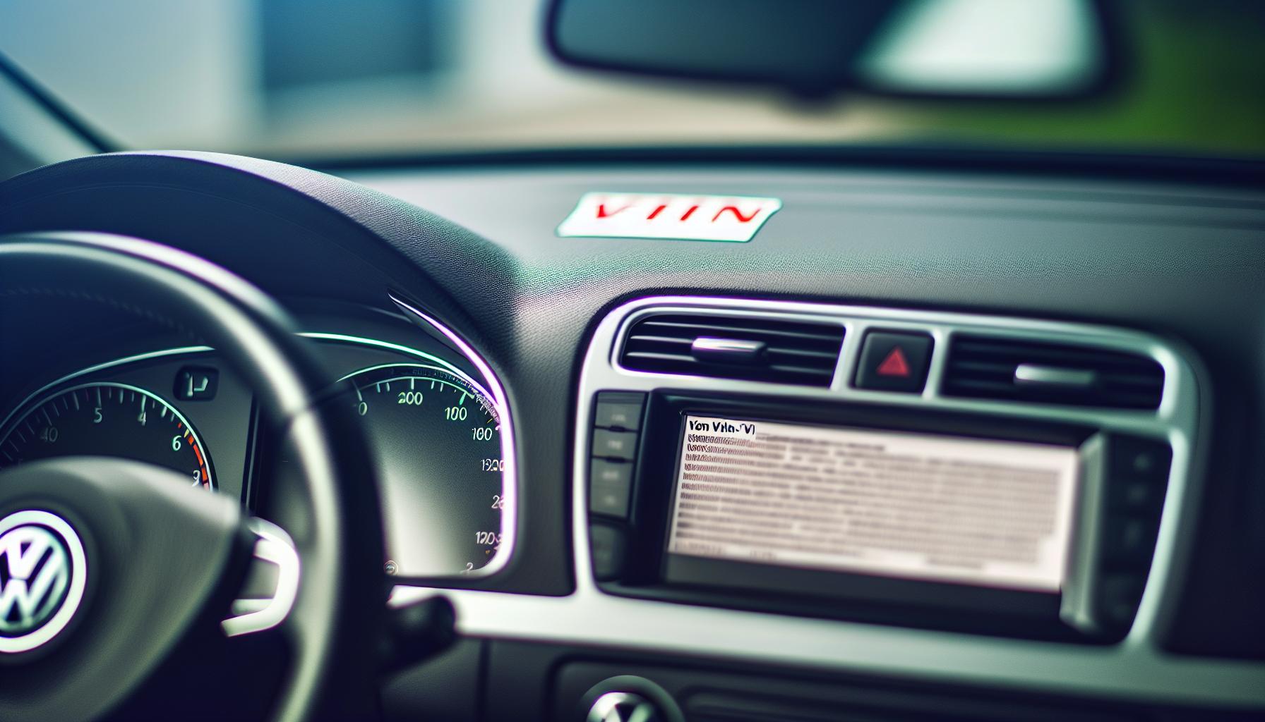 Understanding the Importance of VINs in Volkswagen Vehicles
