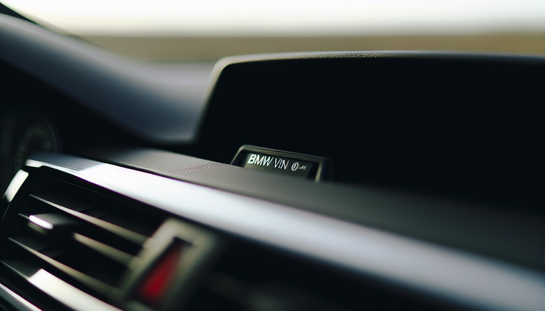 Understanding the Importance of Your BMW VIN