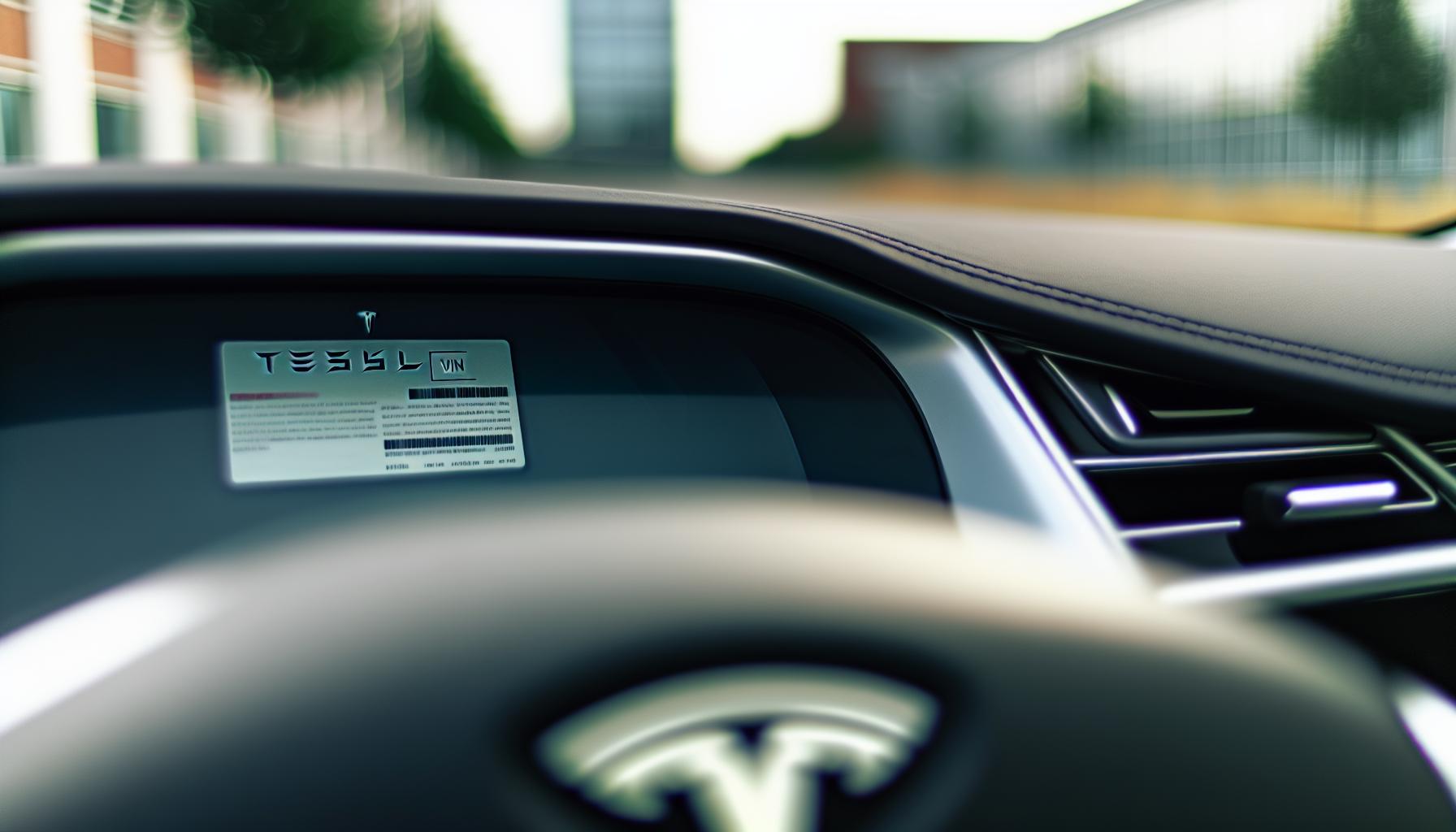 Understanding the Importance of Your Tesla VIN