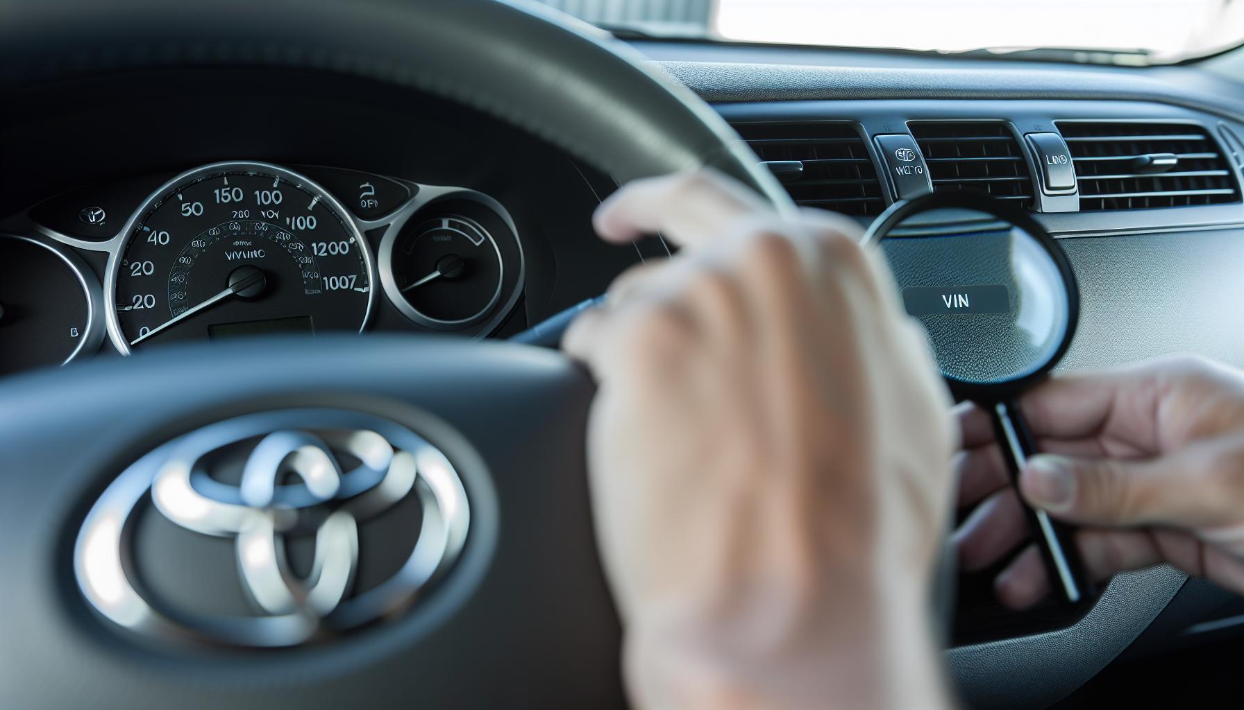 Understanding the Importance of Your Toyota's VIN