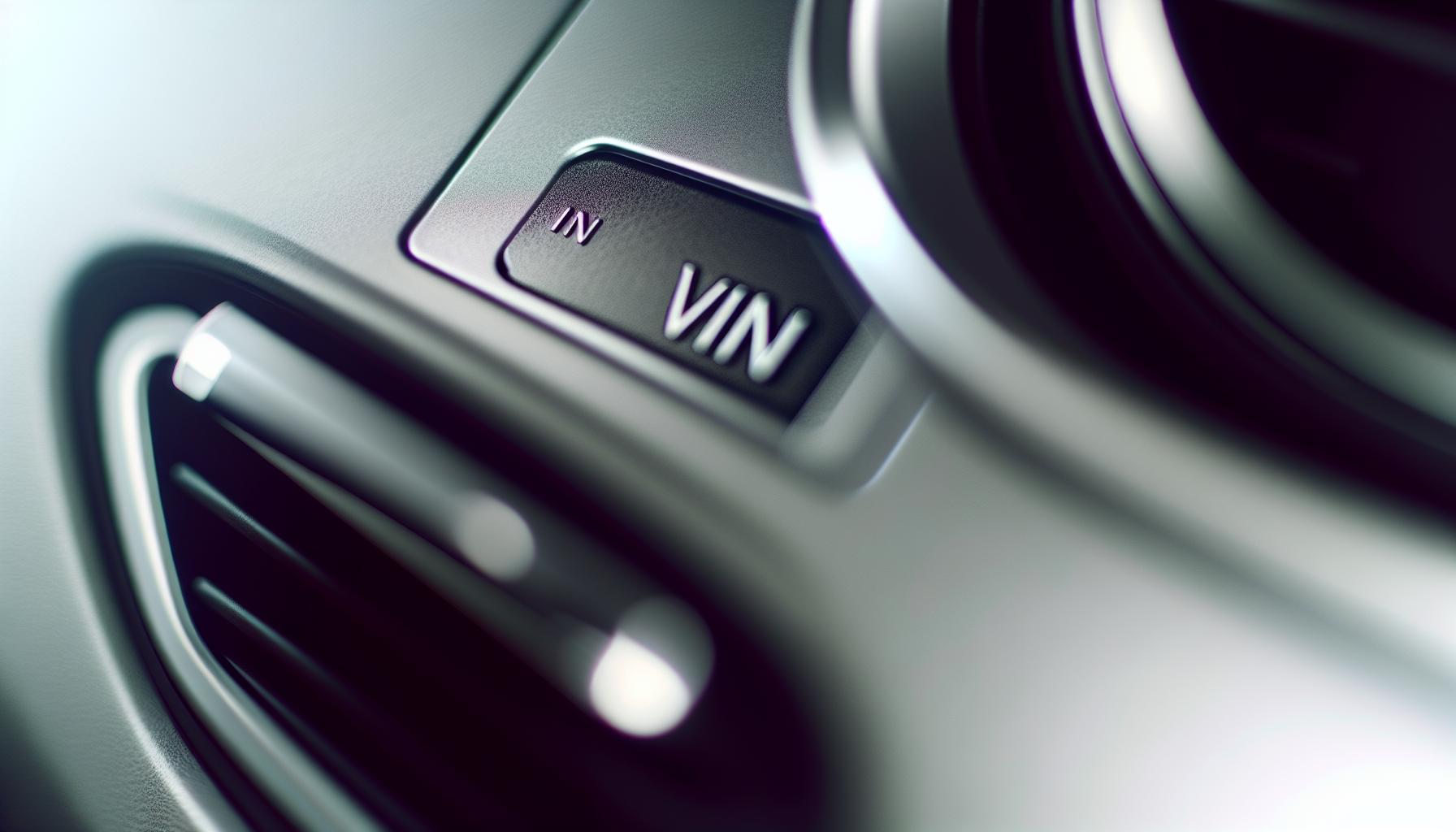 Understanding the Structure of a VIN