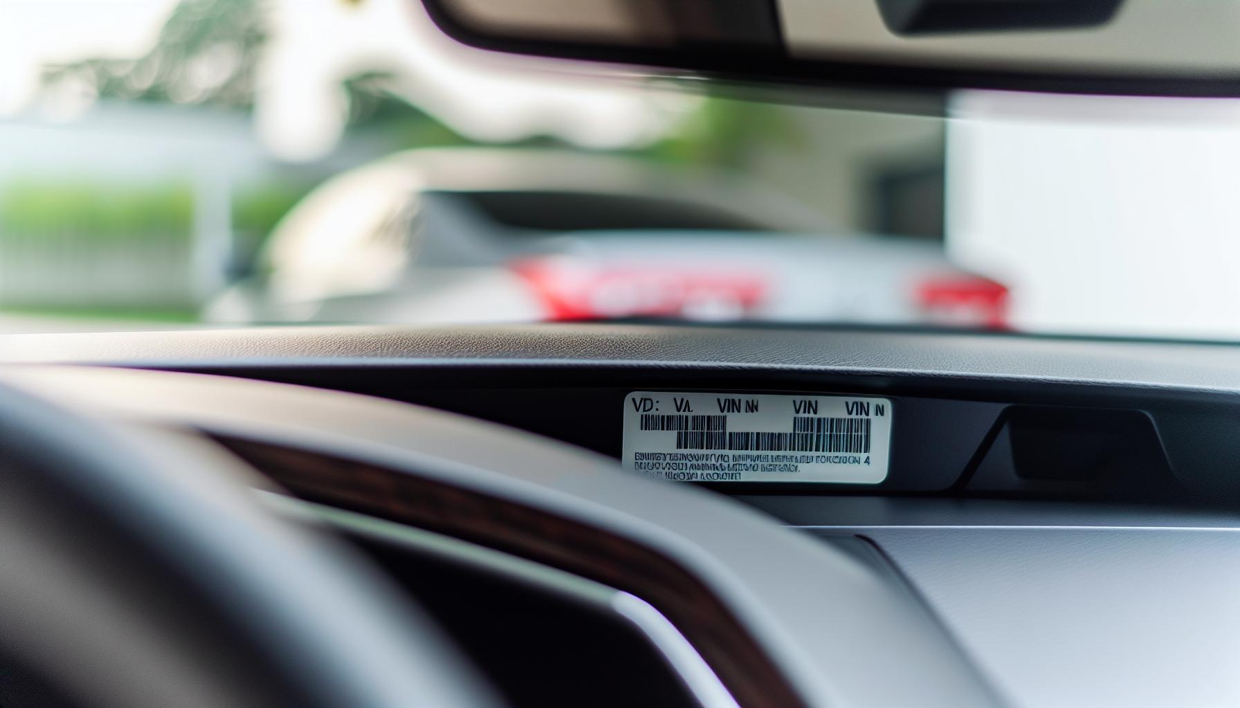 Understanding Your Vehicle Identification Number (VIN)