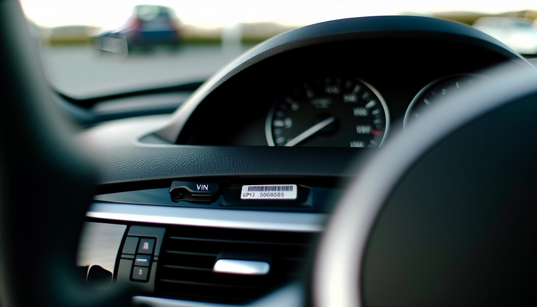 Where to Find Your BMW VIN