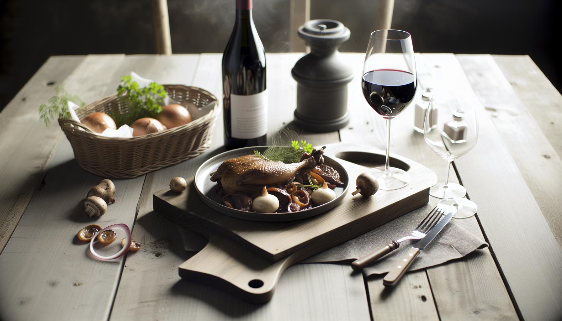 Wine Pairing Tips for Coq Au Vin